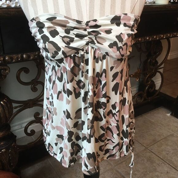 Trina Turk Silky lined strapless tank - Picture 6 of 11